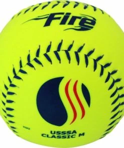 Baden USSSA Fire Classic M 12" 40/325 Synthetic Slowpitch Softballs: 0U325YS