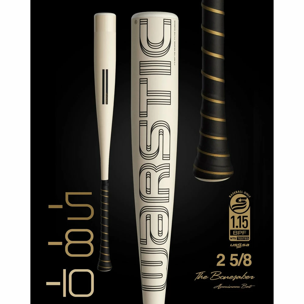 2021 Warstic Bonesaber -10 (2 5/8") USSSA Baseball Bat: MB-BSR-WH-10 - Image 7