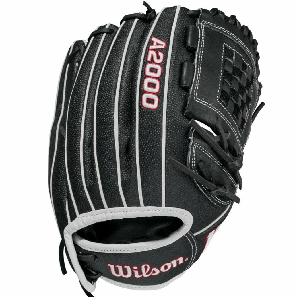Wilson A2000 P12SS 12" SuperSkin Fastpitch Glove: WBW10021212