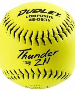 Dudley NSA Thunder ZN Hycon 11" 52/275 Composite Slowpitch Softballs: 4E-063Y