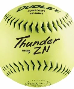 Dudley NSA Thunder ZN Hycon 12" 52/275 Composite Slowpitch Softballs: 4E-068Y