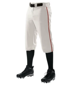 Alleson Youth Crush Knicker Baseball Pants With Piping: 655PKBY