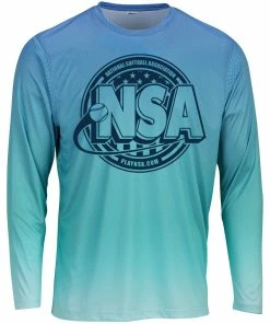 DSG Apparel National Softball Association NSA Barbados Long Sleeve Shirt