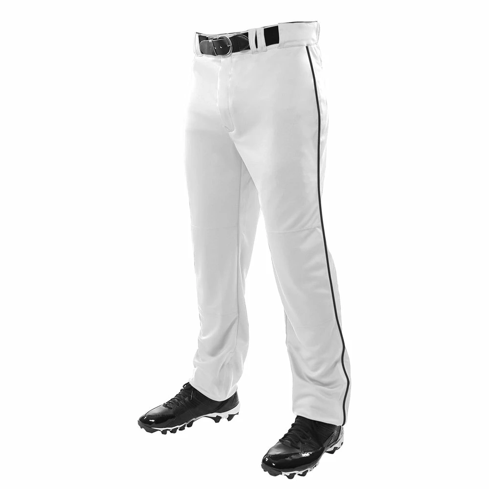 Champro Sports Adult Triple Crown Open Bottom Baseball Pants With Piping: BP91UA