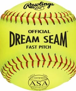 Rawlings ASA Dream Seam 11" 47/375 Leather Fastpitch Softballs: C11RYLA