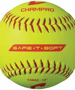 Champro Sports Champro SAFE-T-SOFT Duracover 12" Composite Fastpitch Softballs: CSB62