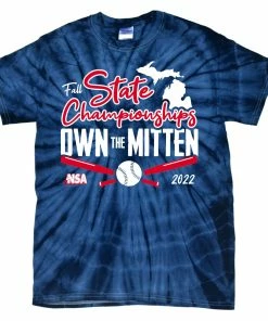 DSG Apparel 2022 NSA Michigan FALL State Championships Fastpitch Tournament T-Shirt