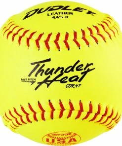 Dudley ASA Thunder Heat 11" 47/375 Leather Fastpitch Softballs: 4A-531Y