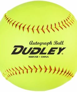 Dudley 21" Trophy Autograph Softball: 4D21AB