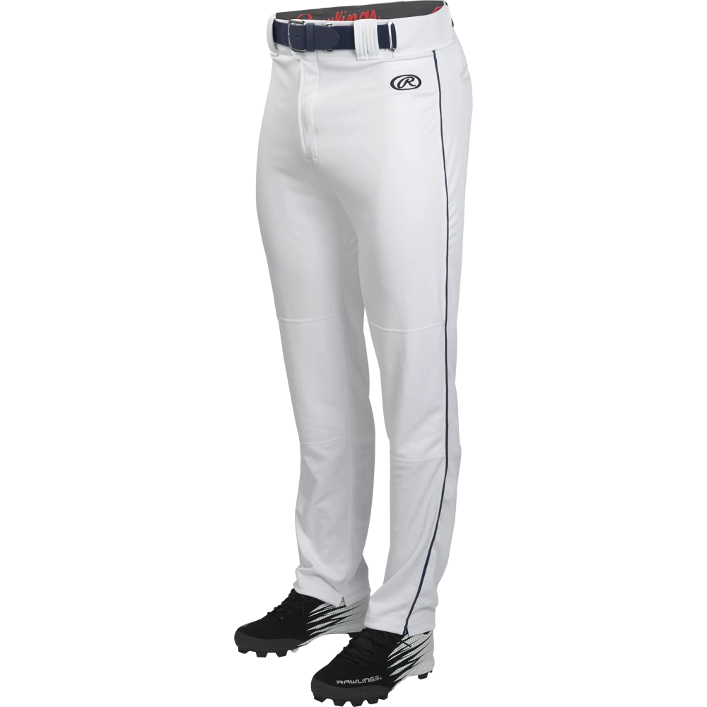 Rawlings Youth Launch Semi-Relaxed Baseball Pants With Piping: YLNCHSRP - Image 2