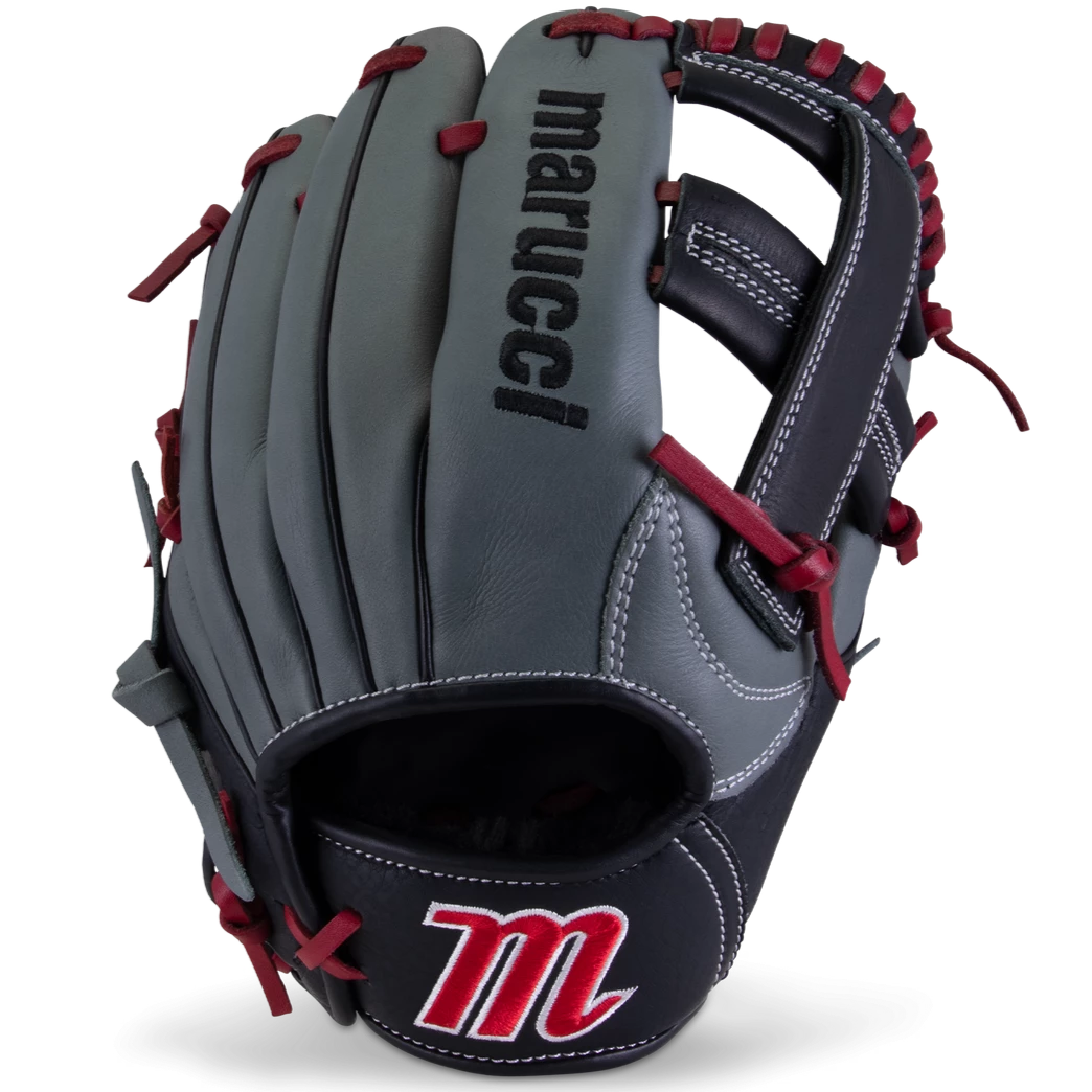 Marucci Caddo S Type 11" Baseball Glove: MFGCADD1100-GY/R