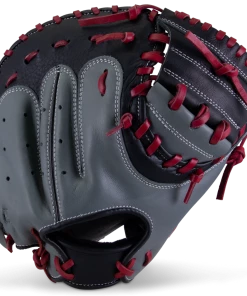 Marucci Caddo S Type 31" Baseball Catcher's Mitt: MFGCADD3100-GY/R