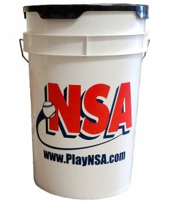 Diamond NSA 6 Gallon Ball Bucket With Padded Lid: BKT-NSA