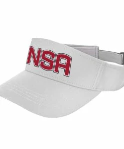 Champro Sports NSA Classic Series White Visor: HV6-W-RWB