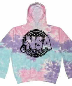 DSG Apparel National Softball Association NSA Crest Tie Dye Hoodie