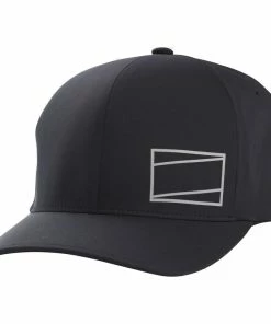 Rawlings Gold Collection Black Flex Fit Hat: RSGLH-B