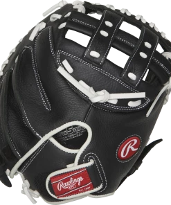 Rawlings Shut Out 33" Fastpitch Catcher's Mitt: RSOCM325BW