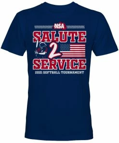 DSG Apparel 2021 NSA Salute To Service Fastpitch Tournament T-Shirt