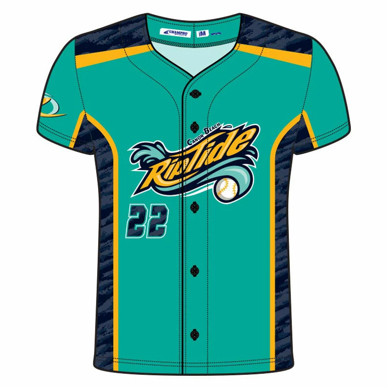 Champro Sports Champro Custom Sublimated Full Button Juice Uniforms: JUICE FULL - Image 2
