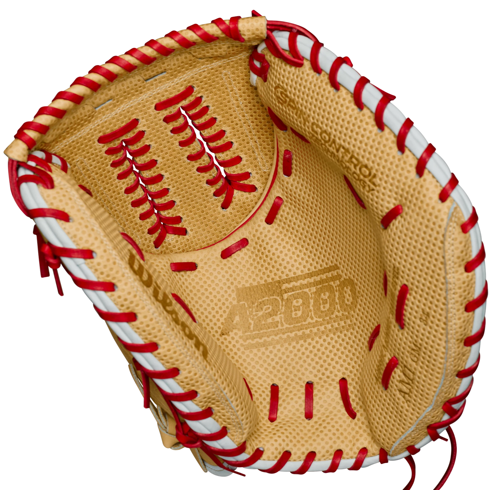 Wilson A2000 AM1 34" Aubree Monroe GM SuperSnakeSkin Fastpitch Catcher's Mitt: WBW10024434 - Image 2