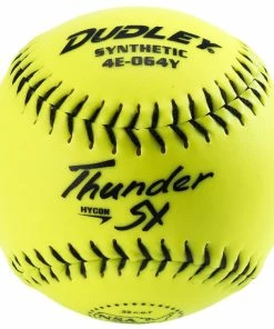 Dudley NSA Thunder SY Hycon 11" 52/275 Synthetic Slowpitch Softballs: 4E-064Y