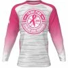 DSG Apparel National Softball Association NSA Breast Cancer Awareness Sublimated Long Sleeve Shirt